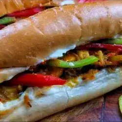 Beef Fajita Sandwich 