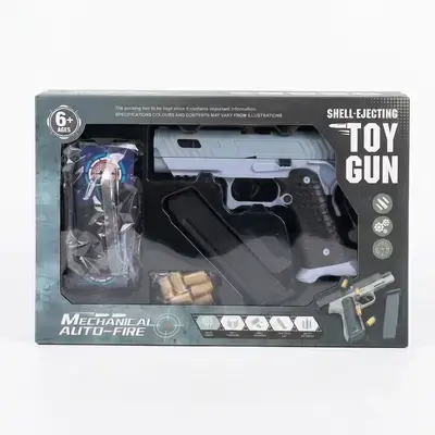 Toy gun shell ejecting colt Random color