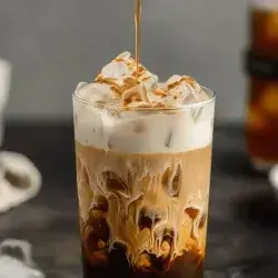 Hazelnut Iced Latte