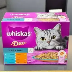 Whiskas Duo Surf & Turf in Jelly 12Pcs