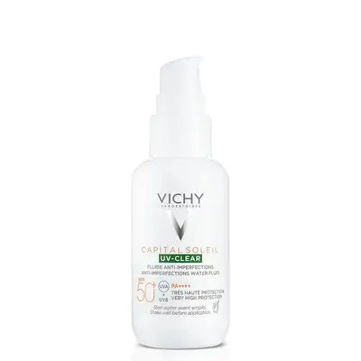 Vichy Capital Soleil UV-Clear Fluid SPF 50+ (Center)