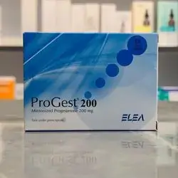 progest 200 progesterone 200mg 15soft capsules oral or vaginal administration