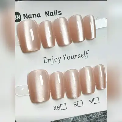10Pcs Yanling Moonlight Tender Romantic False Nails - Small