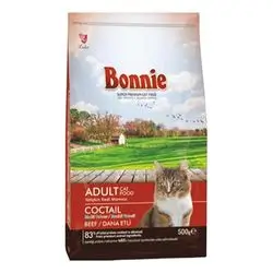 Bonnie Adult Dry Cat Food - Cocktail Mix