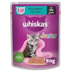 Whiskas Junior With Tuna in Jelly 80g