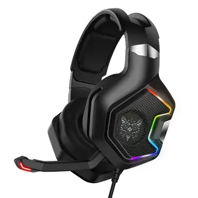 ONIKUMA K10 PRO RGB Wired Gaming Headset (Black, 2.2 m Cable)