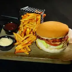 Chicken Burger With Cheese
