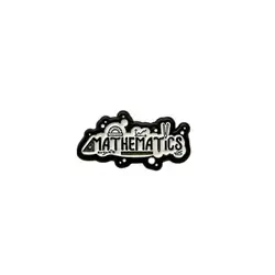 Mathematics Metal Sticker