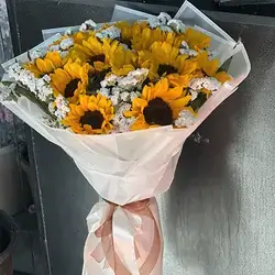 Sunflower Bouquet 12 Flowers