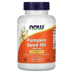NOW Foods Pumpkin Seed Oil 100 Softgels