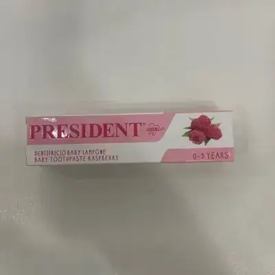 President 0-3 years toothpaste raspberry