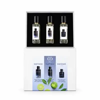Dior - Sauvage Perfume Gift Set (3 Different Scents)