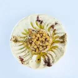 Hummus With Tahini Plate