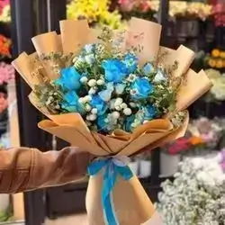 Blue Bouquet Flower