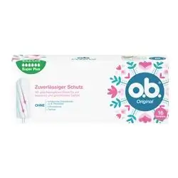 Super plus 16 piece from OB women's hygiene
