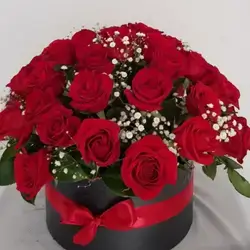 Red Flower Box