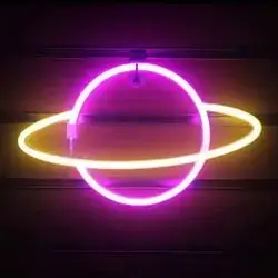 LED MODELING LAMP PLANET PINK & WARM