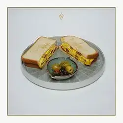 Cheese & Sausage Omelette Toast