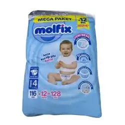Molfix Diaper 4-128