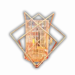 Plastic candle stand