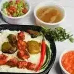 Rice And Chicken Tikka