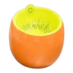 Ceramic Kiwi Pet Bowl