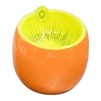Ceramic Kiwi Pet Bowl