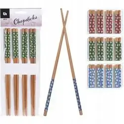 Chopstıcks Set 8Pcs 3Ass Clr