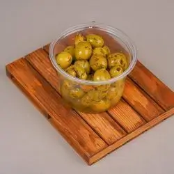 Green Olives With Thyme - Half A Kilo
