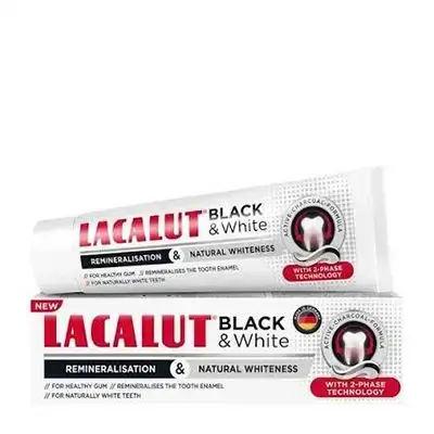 Lacalut Toothpaste Black&white 75ml