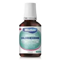 Wisdom fresh mint - Chlorhexidine antibacterial mouthwash