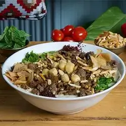 Fattah with Meat and Nuts