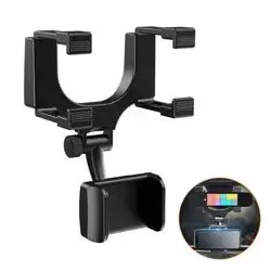 car rearview mirror phone mount holder