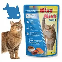 Miau Miau Adult Dry Cat Food - Fish Flavor