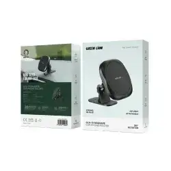 Green Lion GLH-10 MagSafe Car Phone Holder - Black