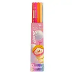 Deli Colored Pencil C117 , 12pcs
