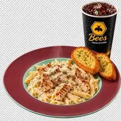 Chicken Penne Alfredo Combo