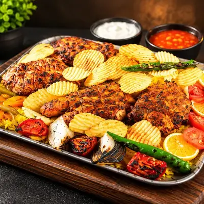 Fresh Charcoal-Grilled Chicken