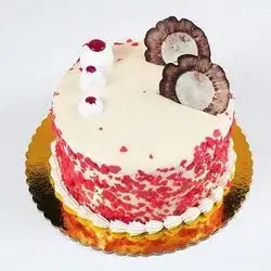 White Chocolate Birthday Cake - S10
