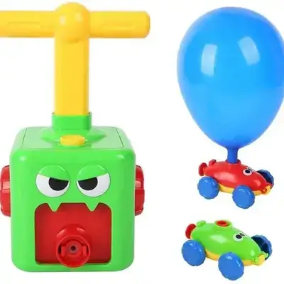 Balloon Pumping Car