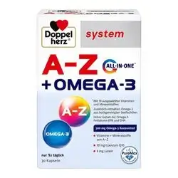 Doppelherz A–Z + Omega-3 30 Capsules