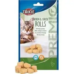 Trixie Chicken & Cheese Rolls 50g