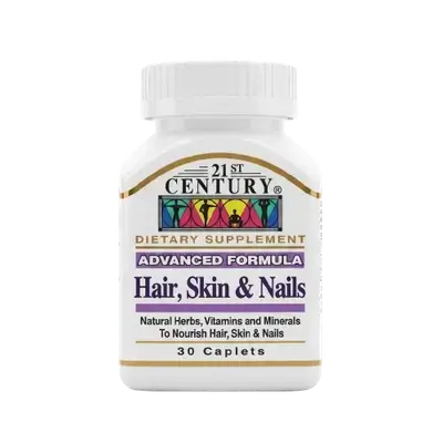 Hair, Skin & Nails 30 Caplets _ 21ST CENTURY