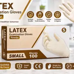 LATEX Examination Gloves Powder Small