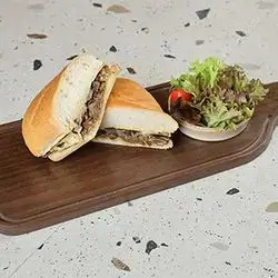 Swiss Steak Sandwich