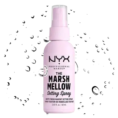 The Marsh Mellow Matte Finish Makeup Setting Spray 60ml _ NYX PROFESSIONAL MAKEUP