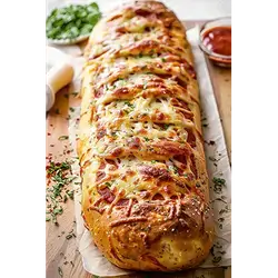 Rolled pizza