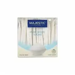 Majestic Pure White Sugar Tube 500 Gm