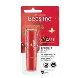 Lip Care Shimmery Cherry 4g _ Beesline