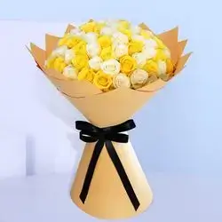 Imported Natural Flower Bouquet – 99 Flowers